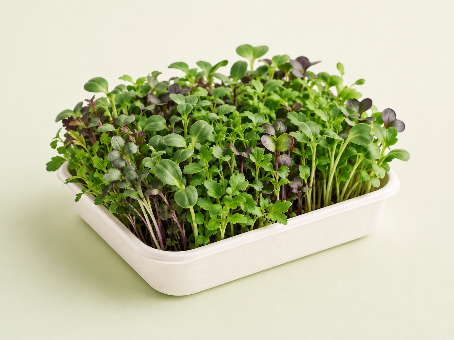 Weekly microgreens subscription tray